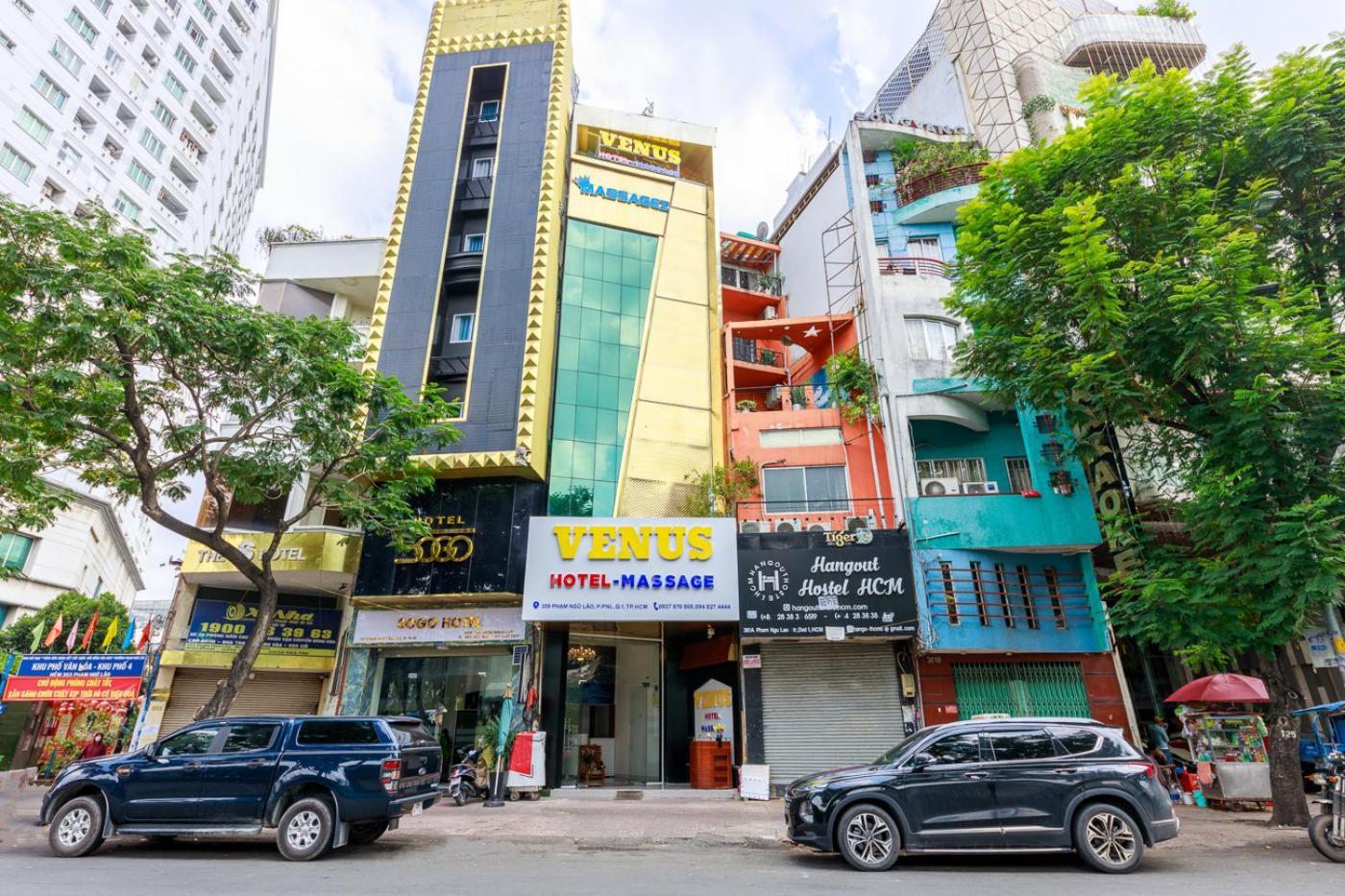 Venus Hotel & Massage - Bui Vien Walking Street Ho-Chi-Minh-Stadt Exterior foto
